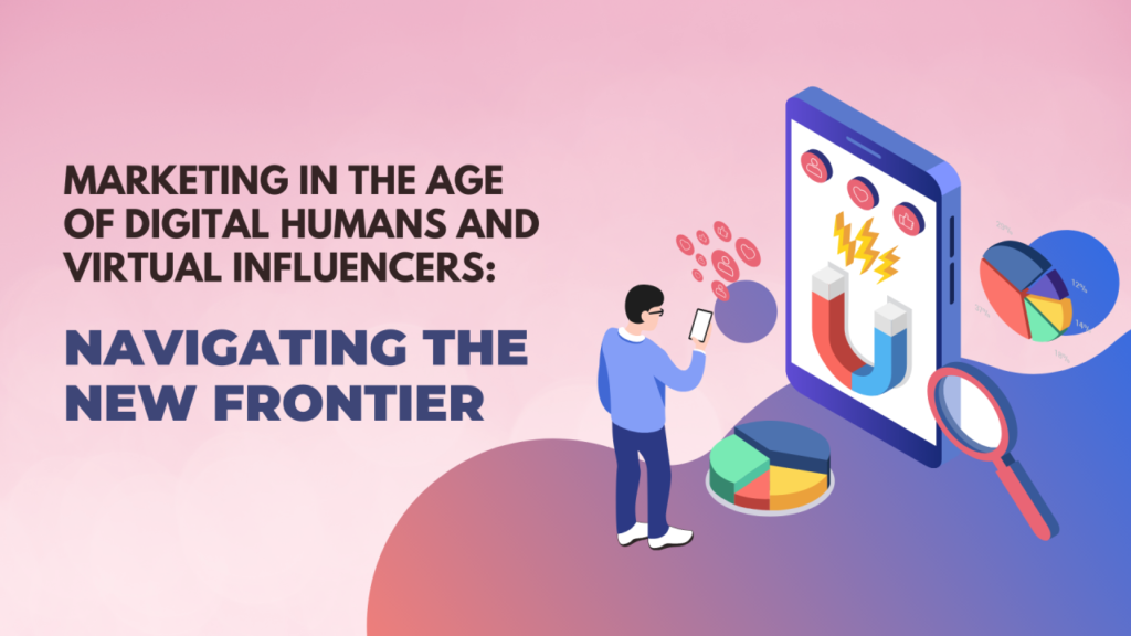 Virtual influencers promoting products on social platforms, highlighting 7 e-commerce trends transforming online shopping in 2026