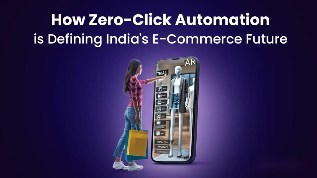Zero-click commerce enabling instant product discovery, representing 7 e-commerce trends transforming online shopping in 2026