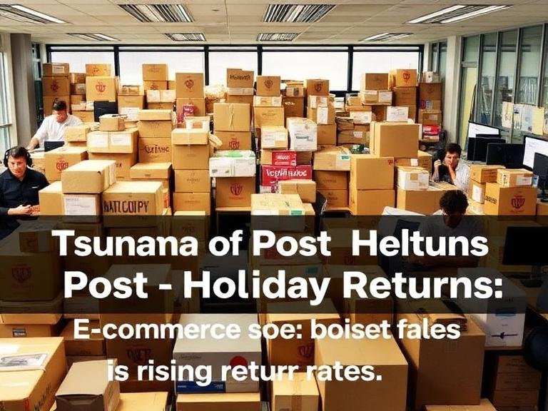 Tsunami of Post‑Holiday Returns: E‑Commerce Faces Rising Return Rates and Customer Service Strain Tsunami of Post‑Holiday Returns: E‑Commerce Faces Rising Return Rates and Customer Service Strain