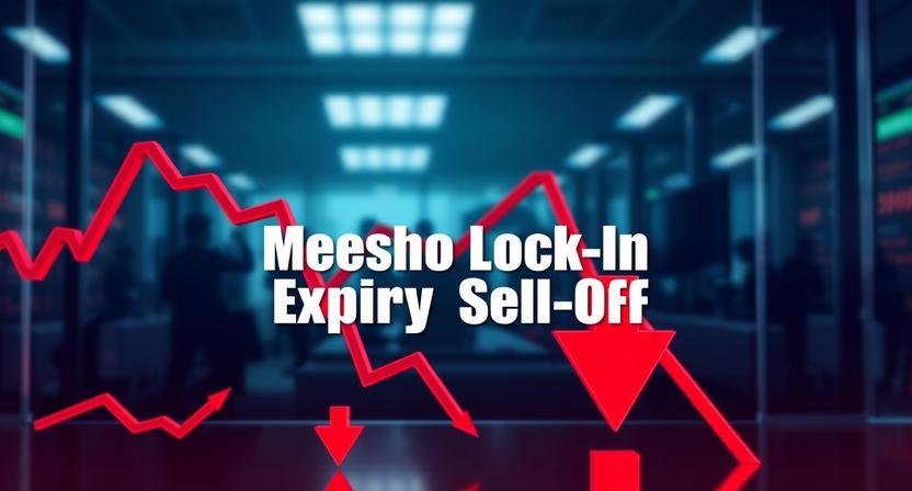 Meesho Stock Falls 5% Post Lock-In Expiry, ₹40,000 Cr Lost due to supply surge