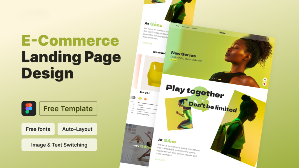 Ecommerce landing pages designed to convert online shoppers with clear CTAs and focused messaging