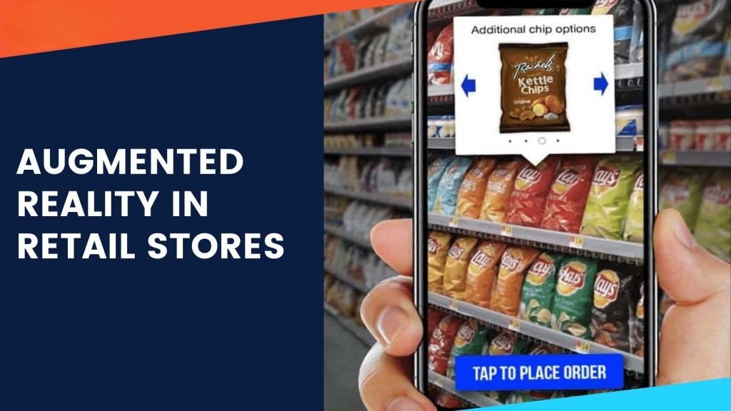 AR enables customers to visualize products before buying.
