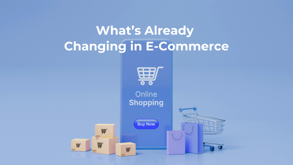 Ecommerce Trends 2026: Overview of the E-Commerce Landscape in 2026 showing emerging technologies, online shopping behavior, and digital retail growth.