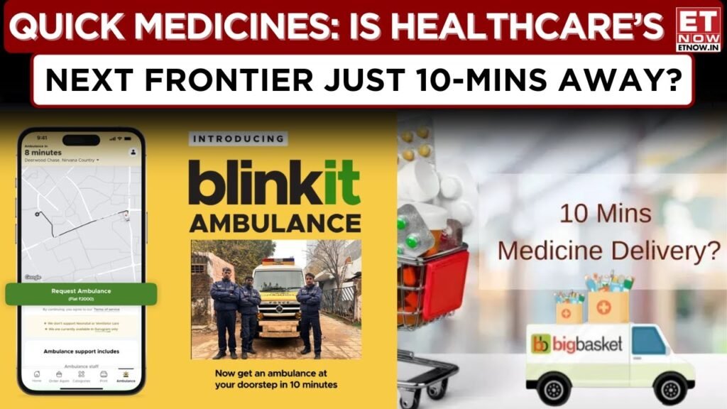 Quick Commerce Evolution enabling fast delivery of emergency medicine and healthcare essentials