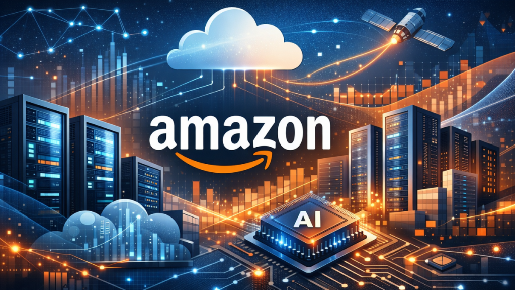 Amazon shares crash as investors assess the implications of rising capital spending and AI costs on future earnings.