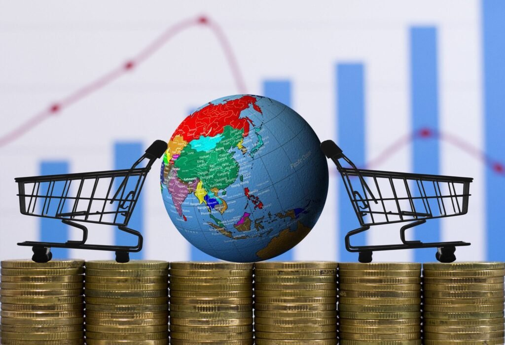 Cross-border ecommerce connecting global buyers and sellers under Ecommerce trends 2026.