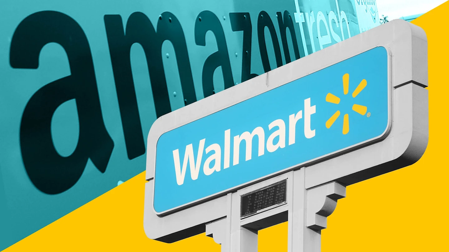 Amazon’s Physical Grocery Push Deepens Its Fight Against Walmart